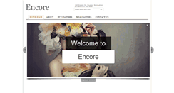 Desktop Screenshot of encoredressagency.com